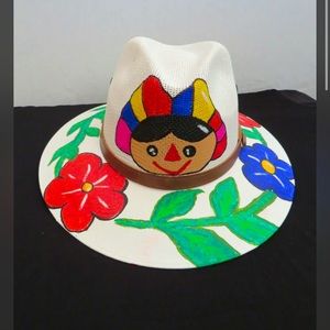 Hand-Painted Sombreros Mexican Sun Hats